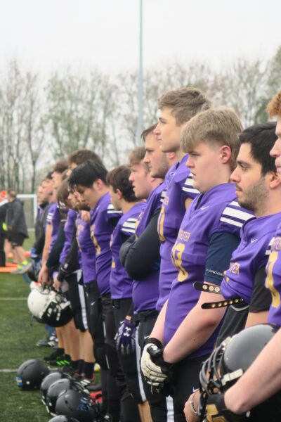 Tyrants line up pre-game