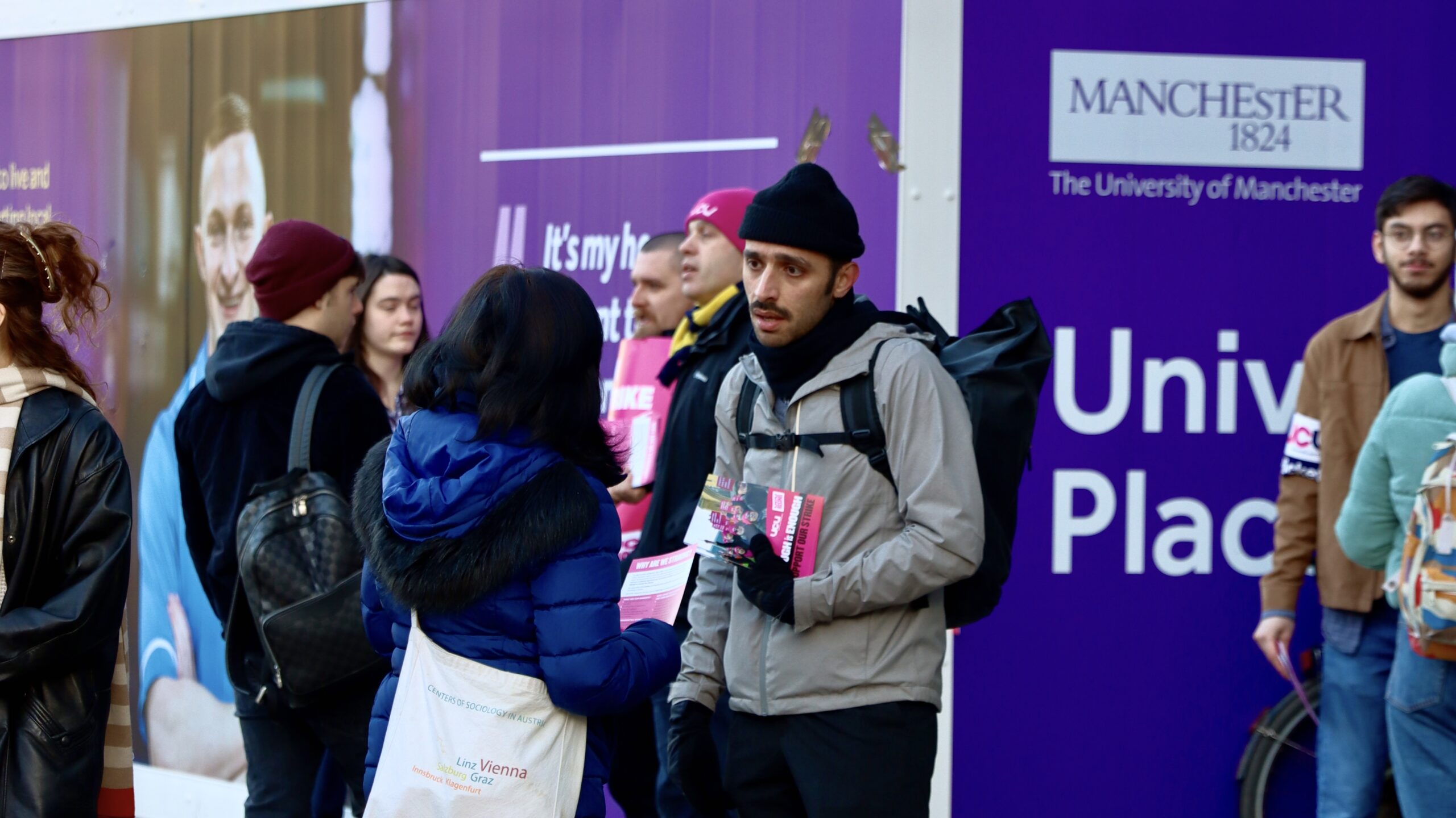 UCU pickets
