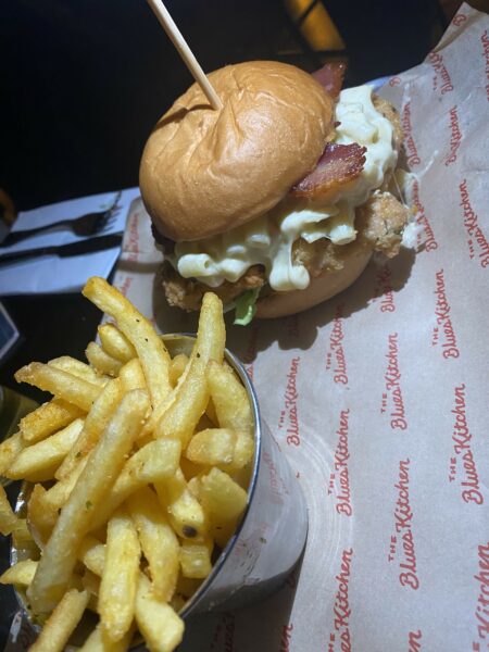 Burger at Blues Kitchen