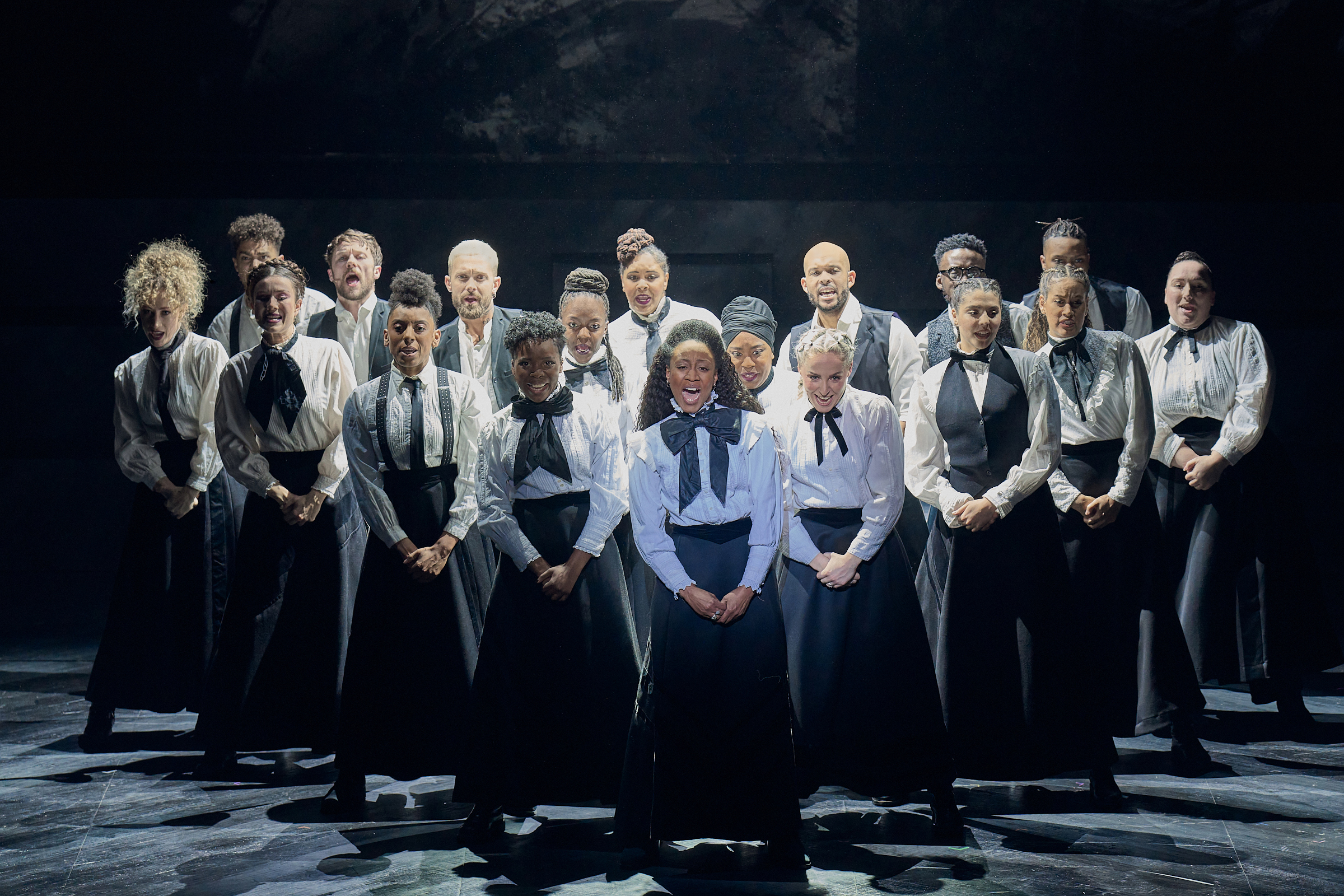 The Company In Sylvia At The Old Vic (2) E