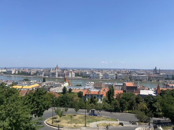 Image: Views from Fisherman's Bastion, Budapest