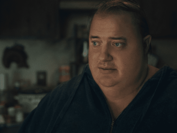 film still of Brendan Frased in the Whale