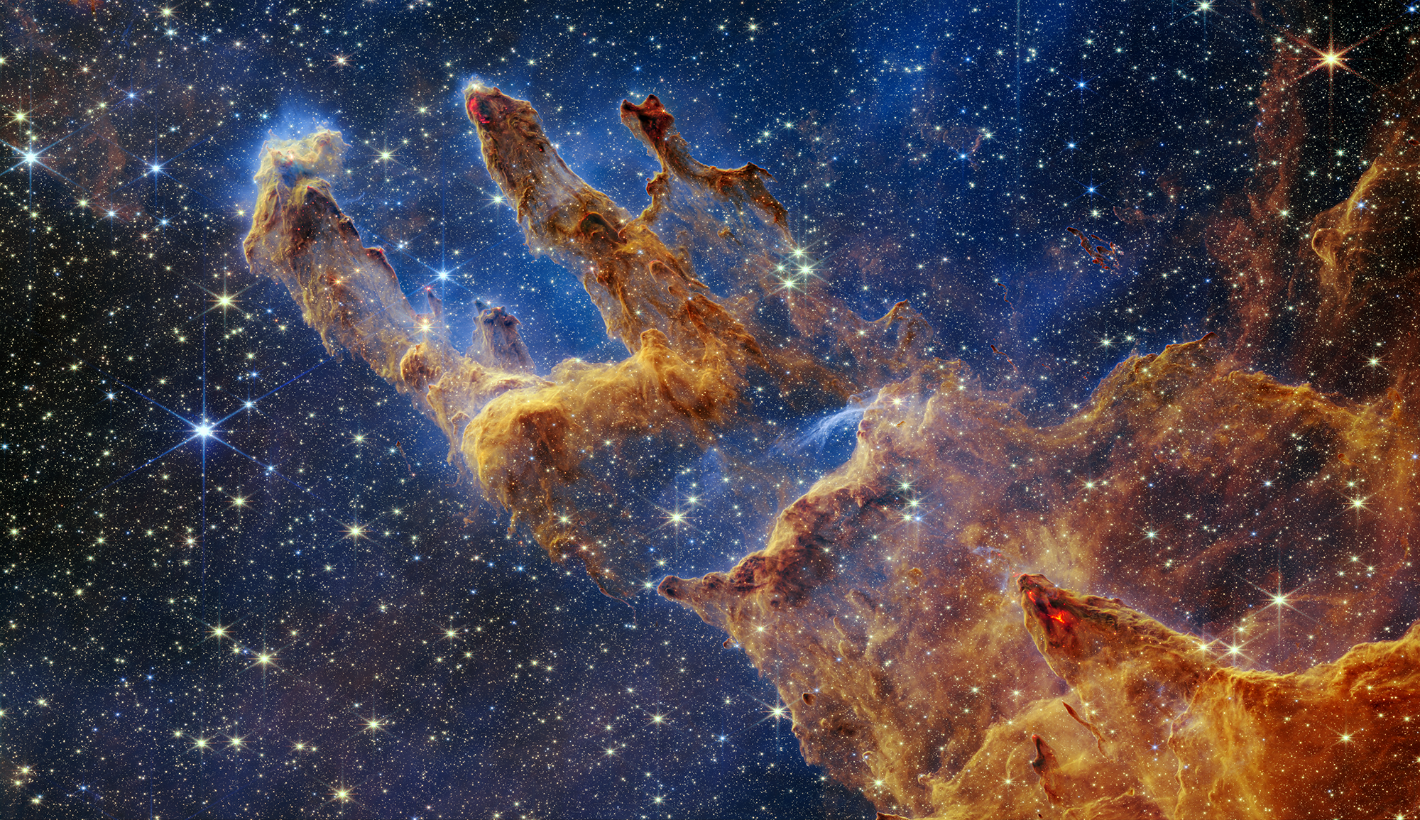 JWST Pillars Of Creation