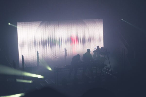 Orbital performing at Albert Hall