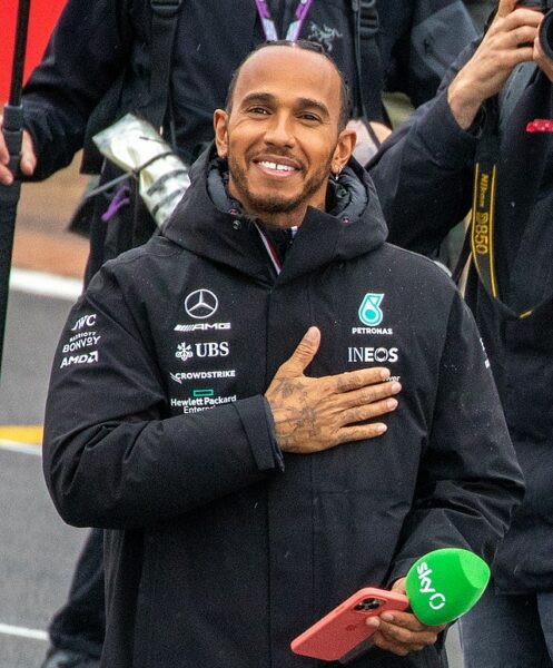 Lewis Hamilton, British GP 2022 (52382788875) (cropped)