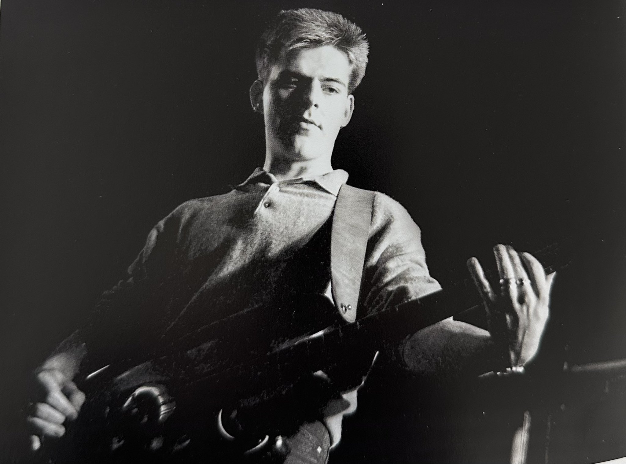 Andy Rourke of The Smiths - Johnny Marr's official Instagram account