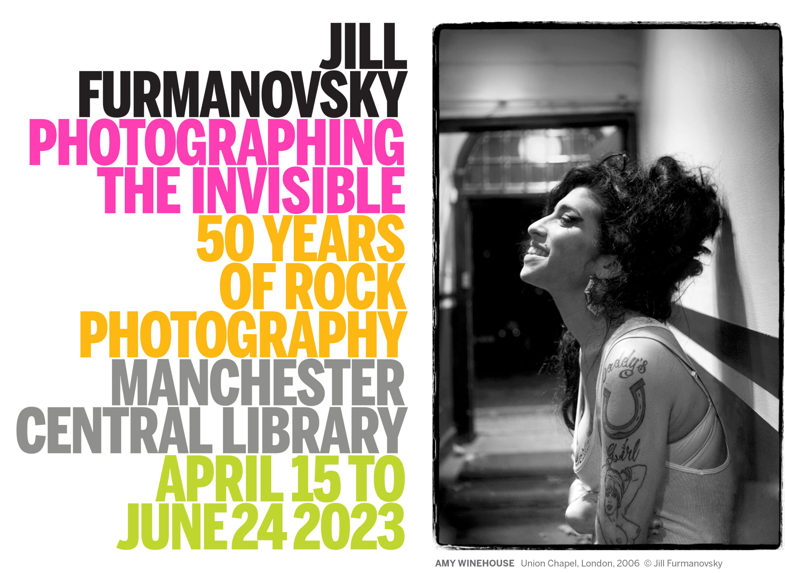 Jill Furmanovsky @Manchester Central Library