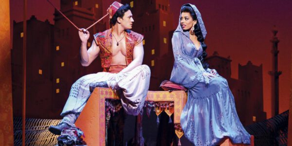 Landscape 1465543300 Aladdin Dean John Wilson Aladdin And Jade Ewen Jasmine Prince Edward Theatre Photographer Deen Van Meer C Disney 1
