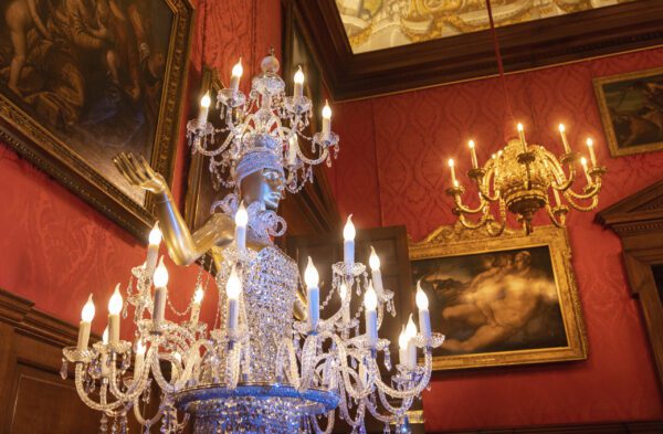 Crown To Couture Exhibition 2023 Moschino Chandelier Dress Worn By Katy Perry