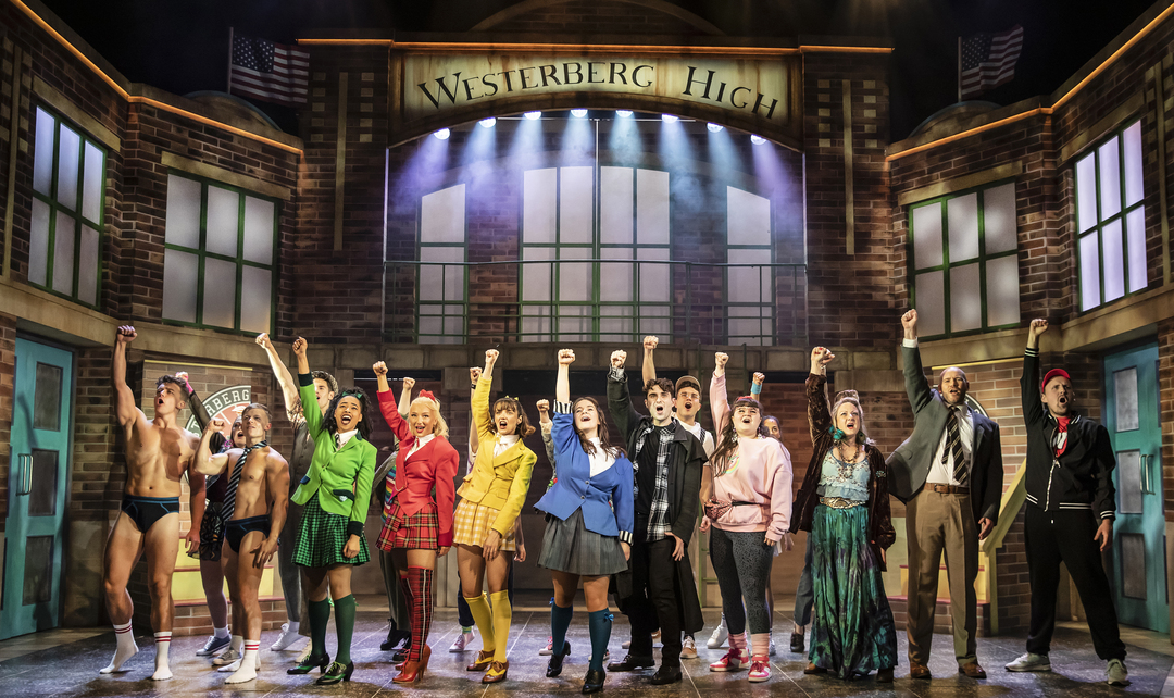 Cast Of Heathers UK Tour 2023 Photo Credit Pamela Raith (2)