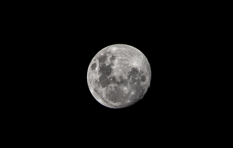 The moon 