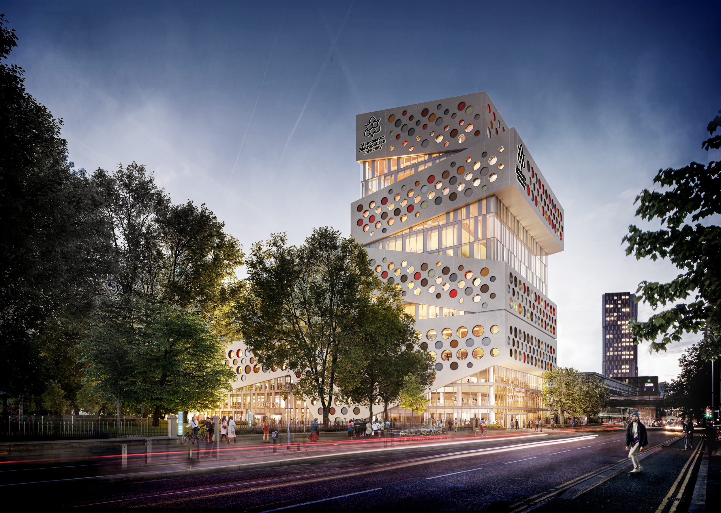 manchester metropolitan university- new library