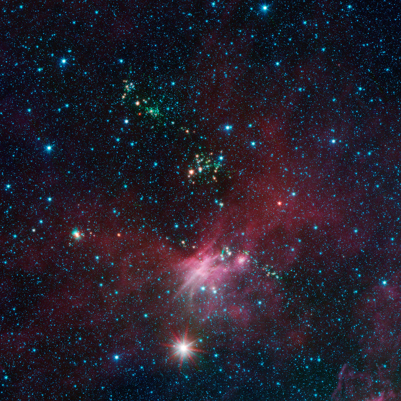 Planets and stars in a 'cosmic playground'