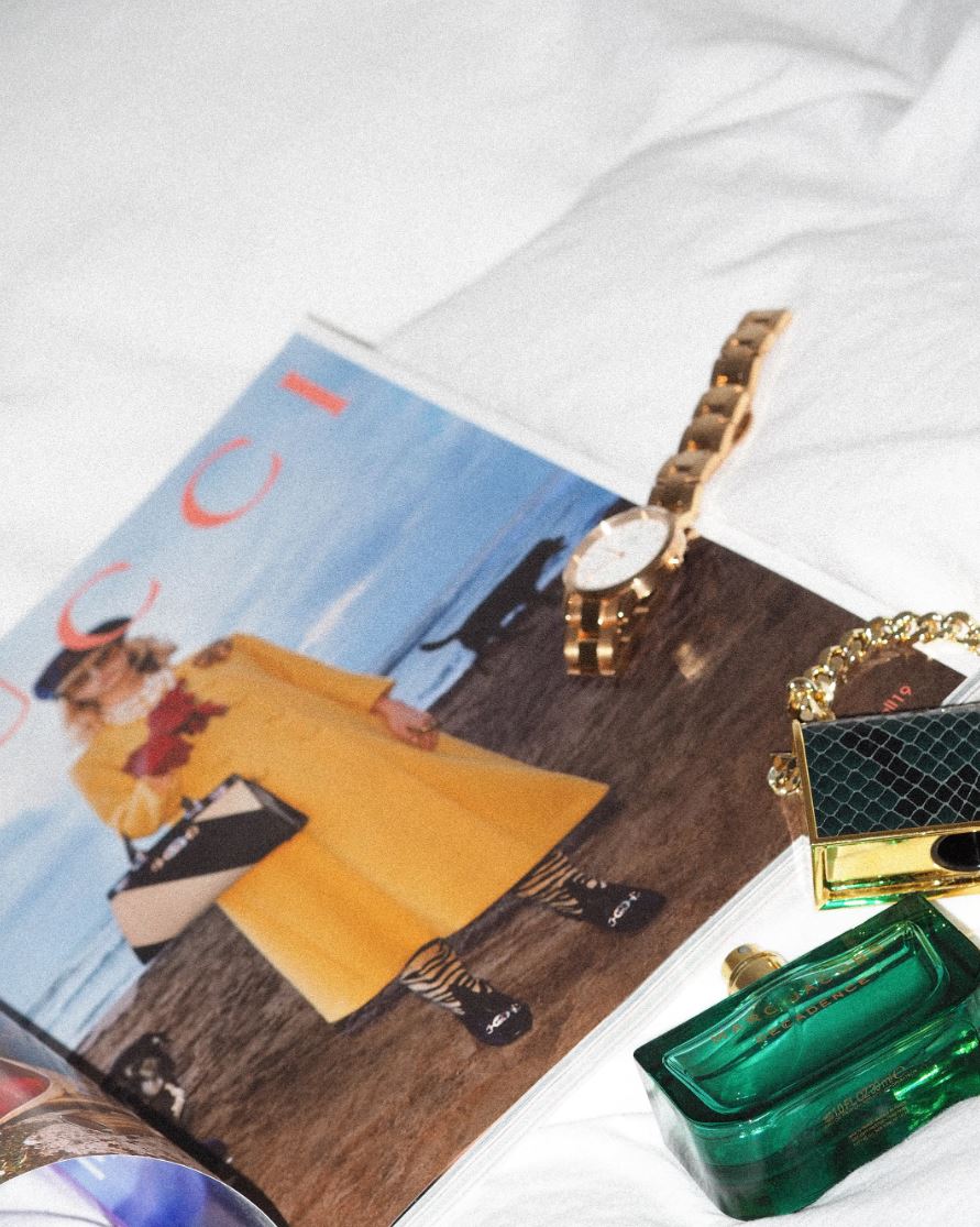 Magazine showing new trends
