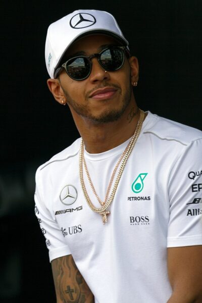 Formula 1 driver Lewis Hamilton