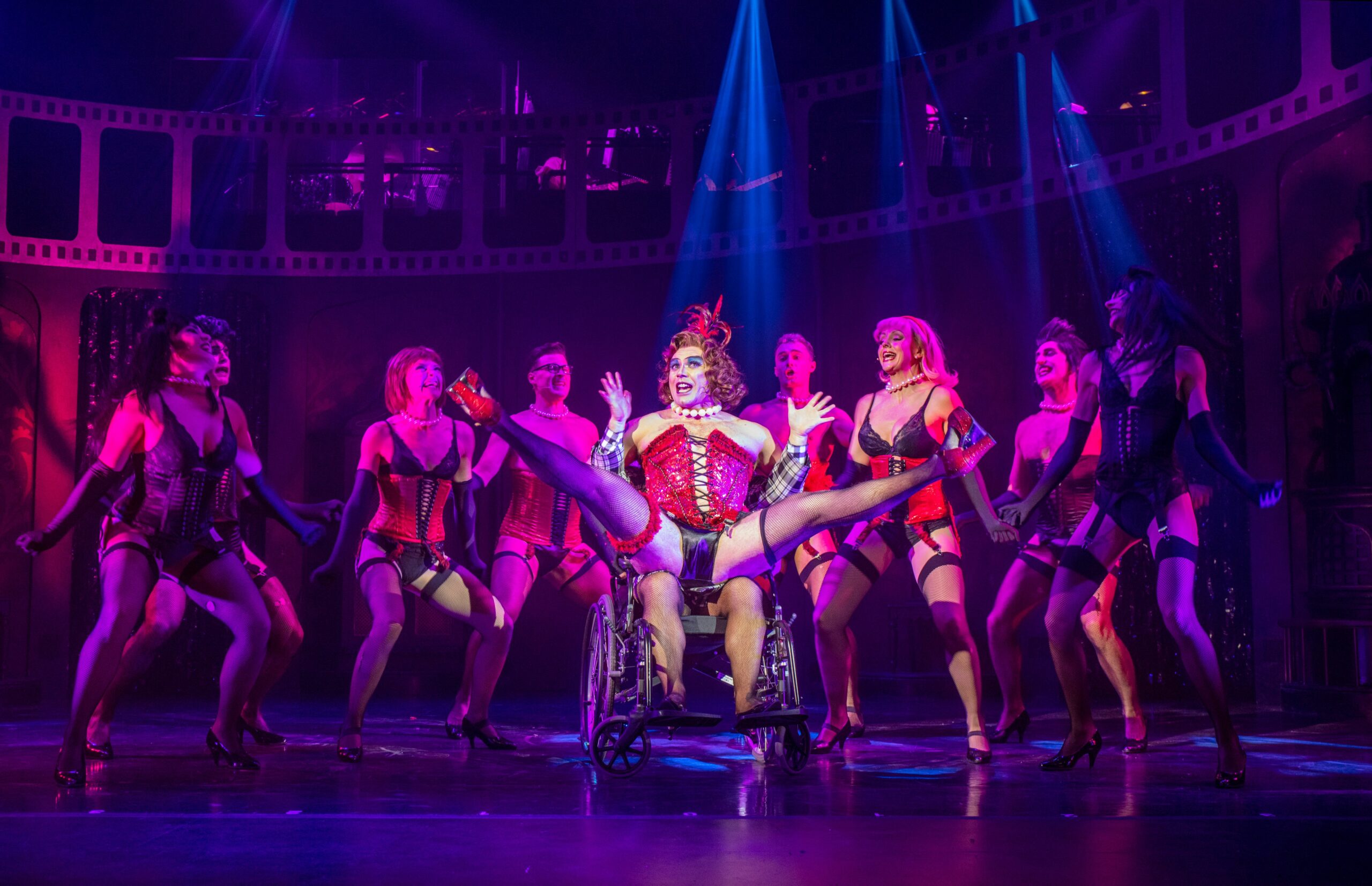 Stephen Webb (Dr Frank-n-Furter) and Cast