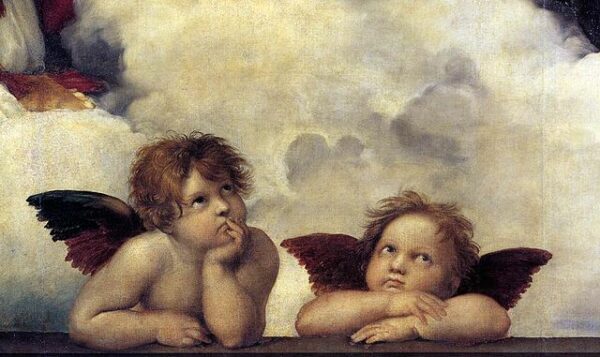 Sistine Madonna Cherubs - Rafael