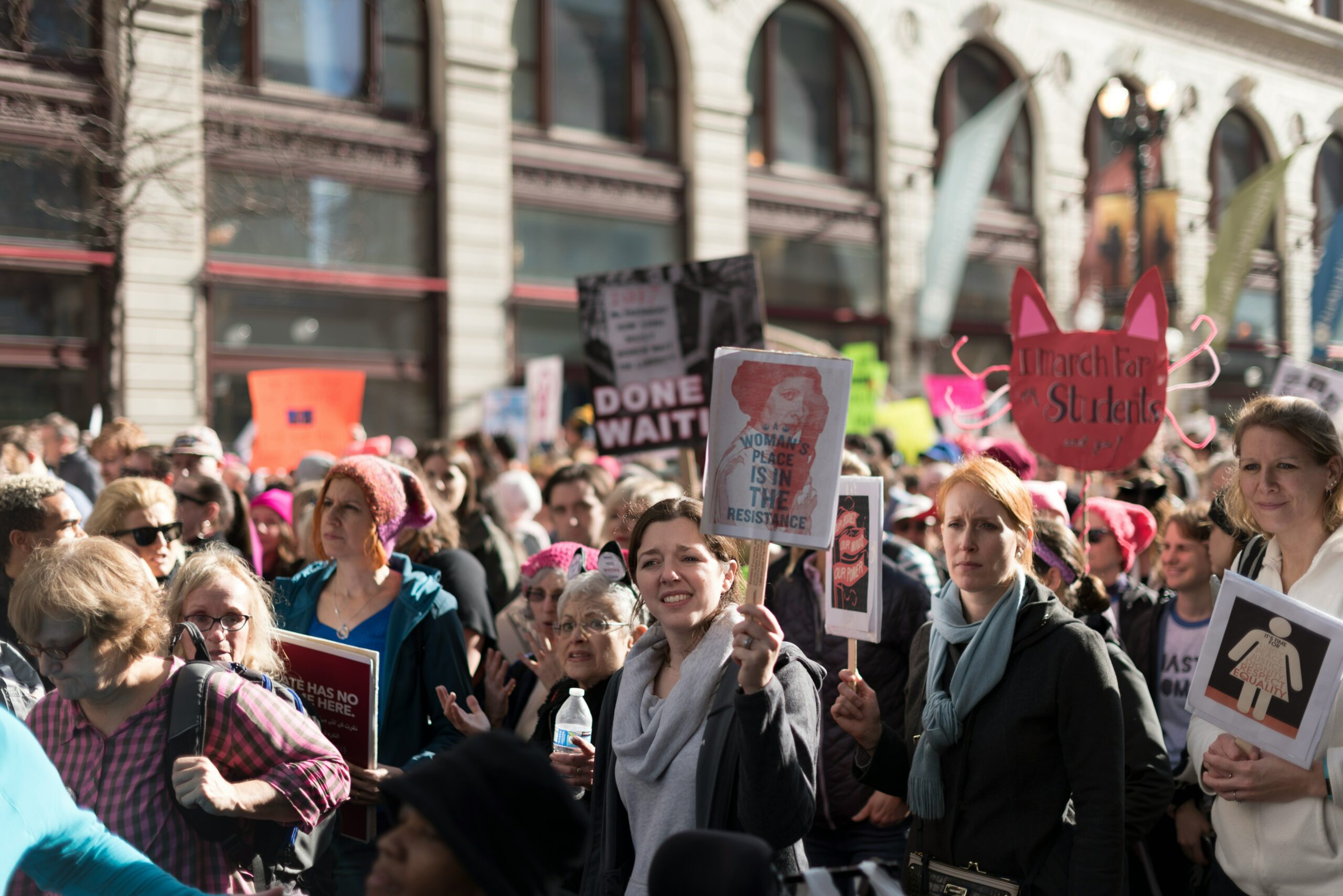 Women Marching