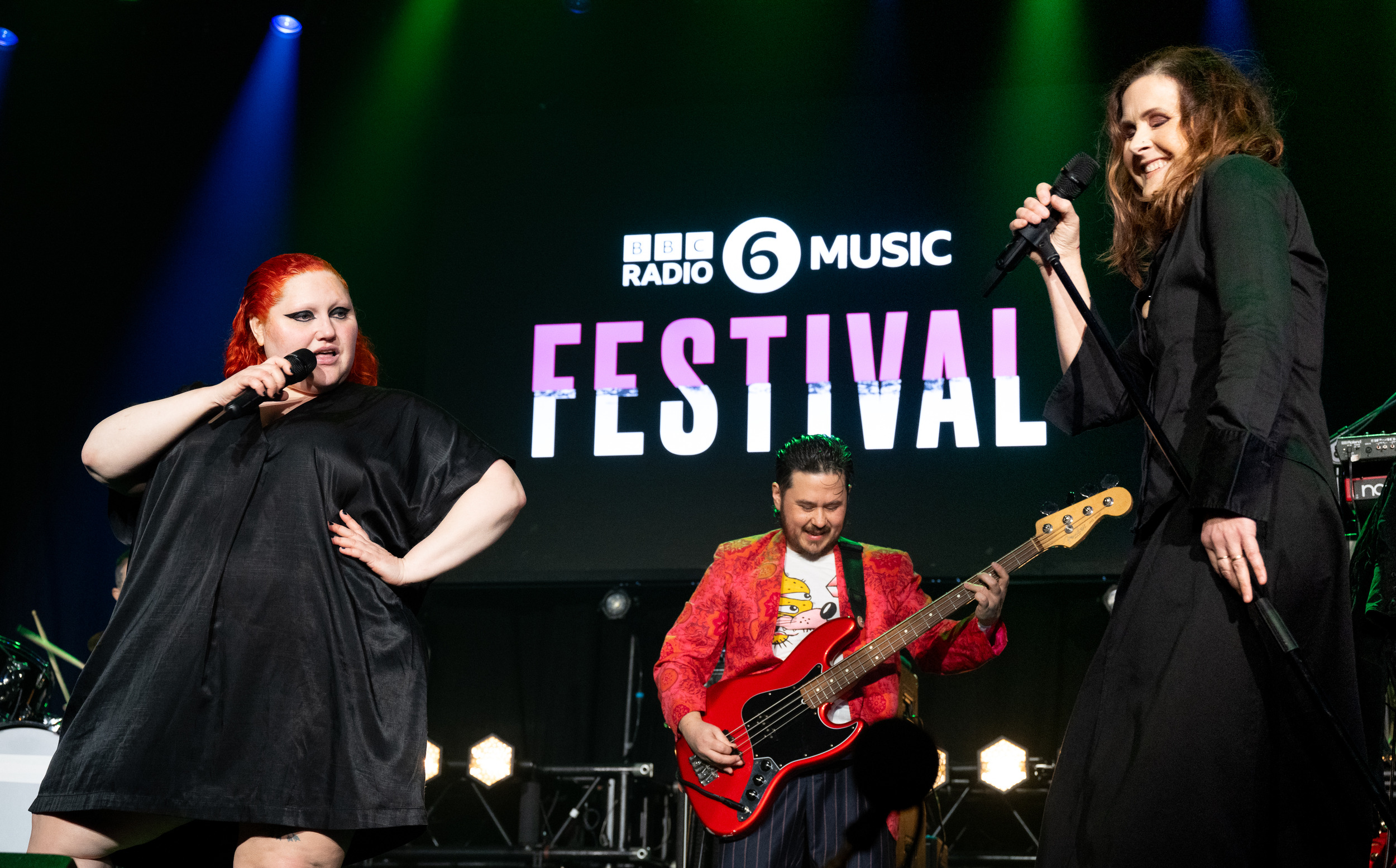 Beth Ditto and Alison Moyet - credit BBC Radio 6 Music