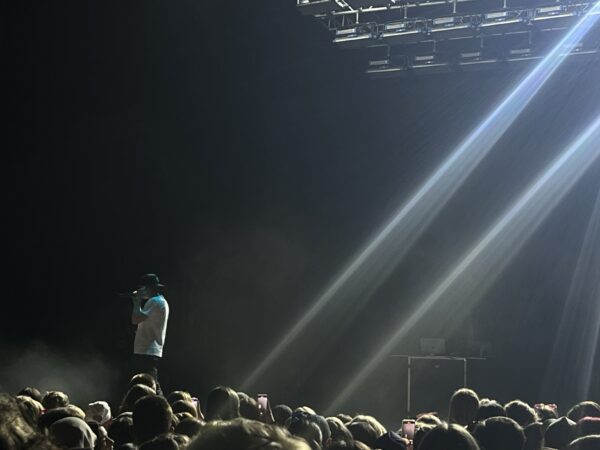 charlieonnafriday opening Tate McRae's Manchester concert