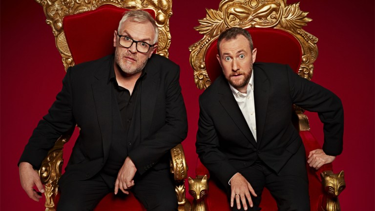 Taskmaster TV hosts Greg Davies and Alex Horne