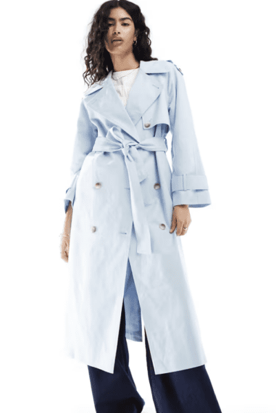 Transitional trench coat