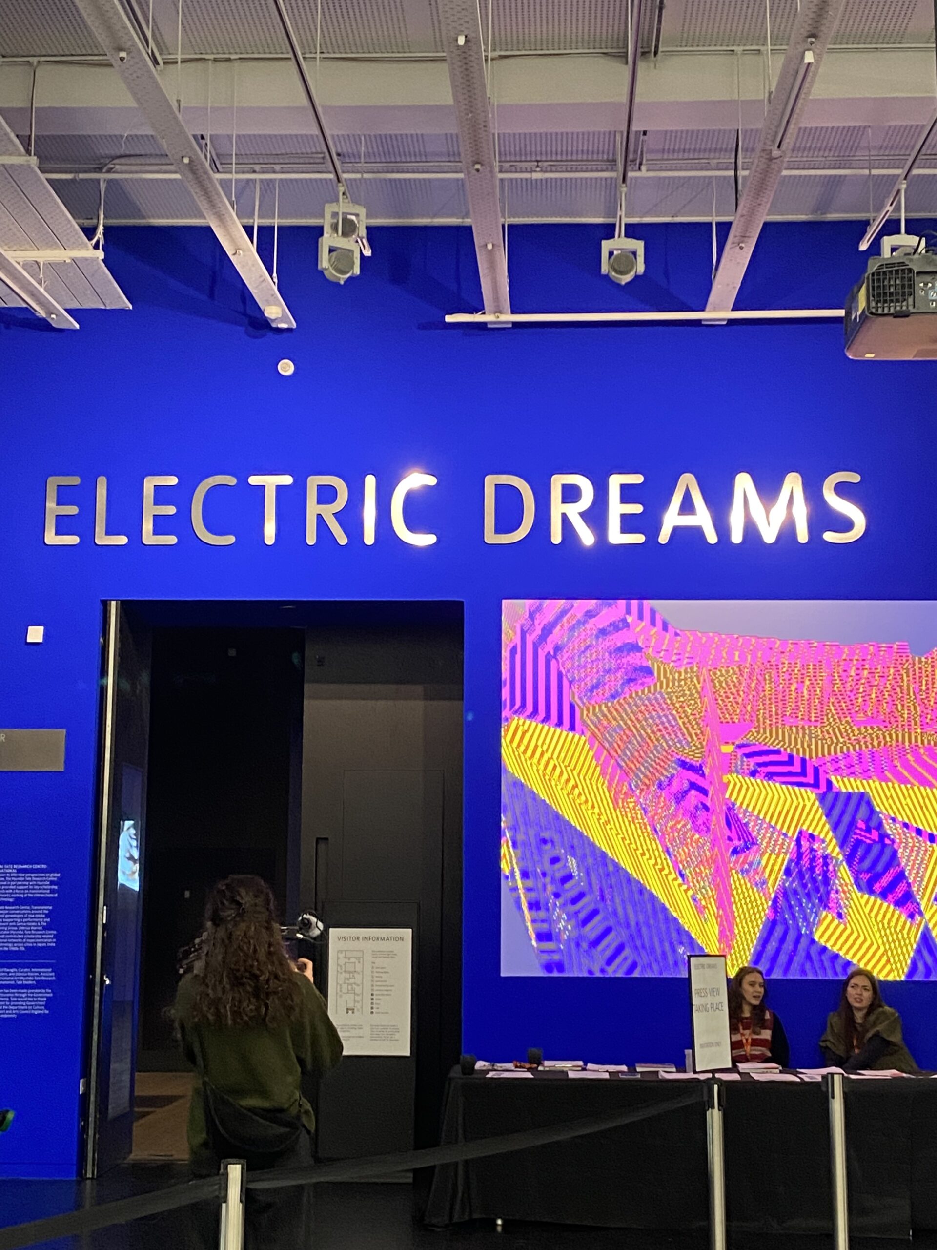 Tate Modern: 'Electric Dreams' entrance