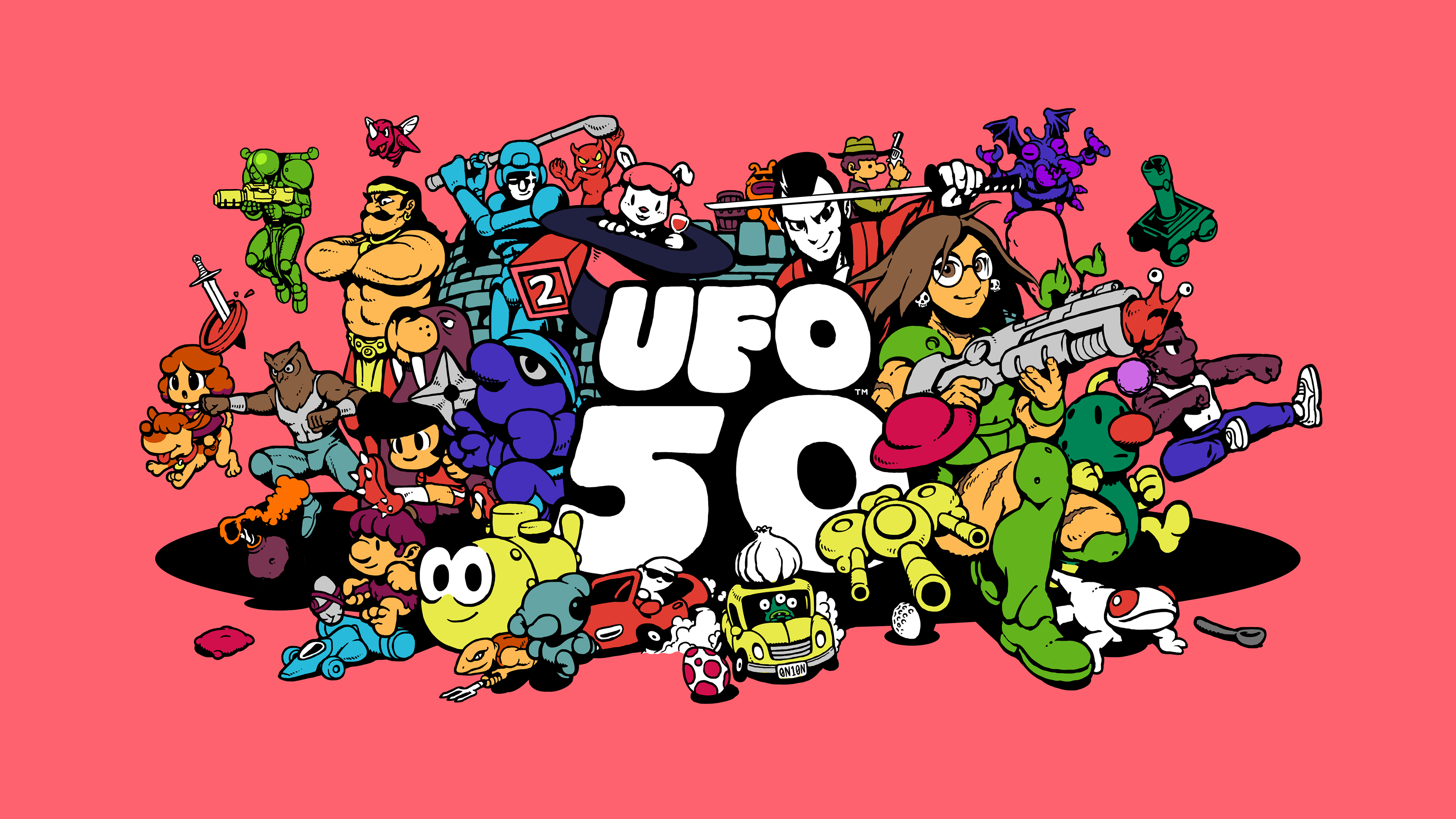 UFO 50 Key Art