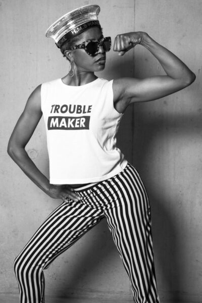 Good Trouble Maker. Lee Baxter Photo Shoot.