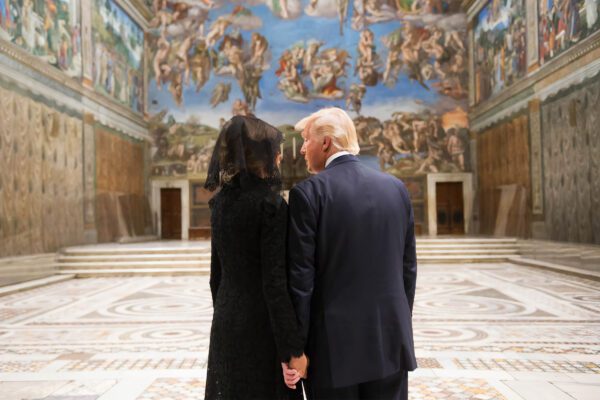 Melania and Trump