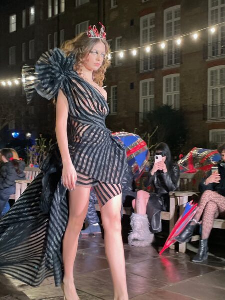Young, British designers like Hector Maclean are most common at LFW