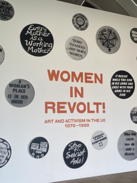 Women in revolt exhibition 