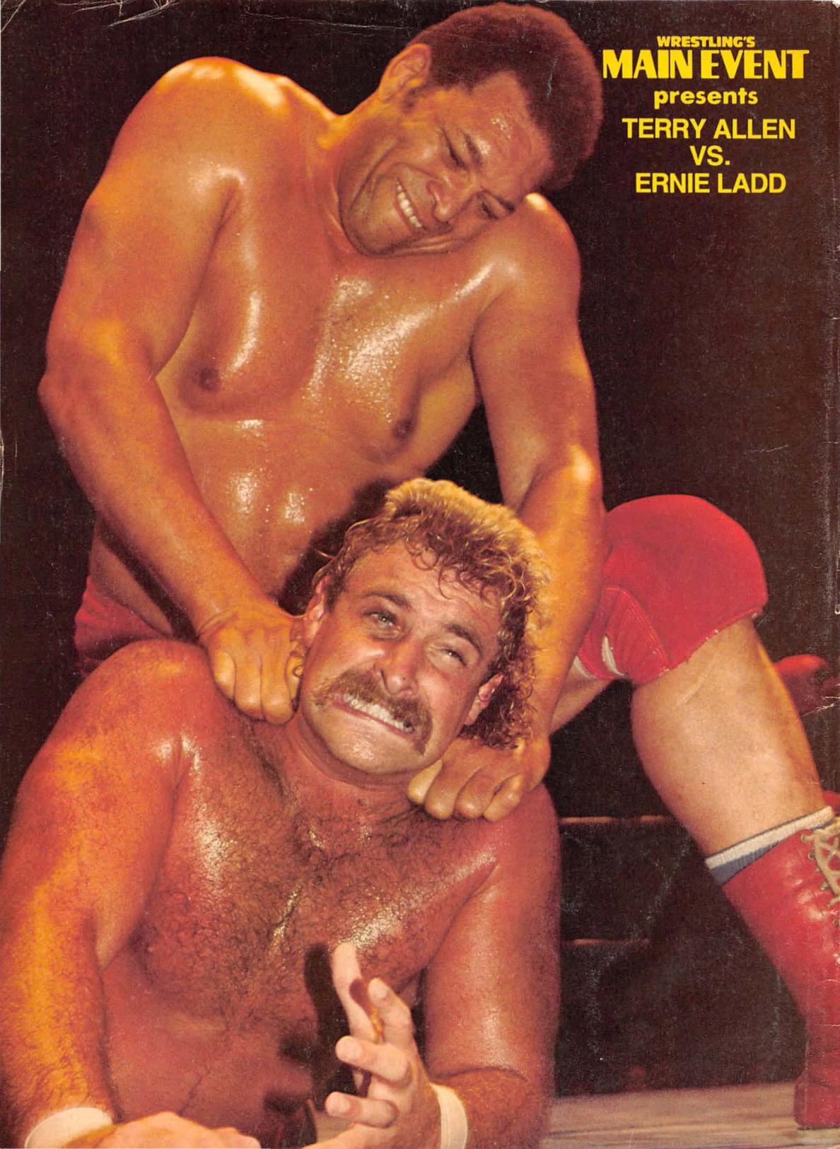 Ernie Ladd, one of the most important black pro wrestlers ever.