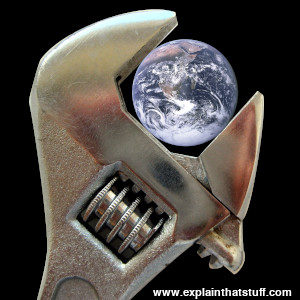 Geoengineering Earth Spanner