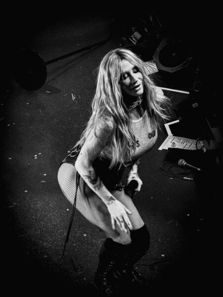 Kesha performing live at Albert Hall