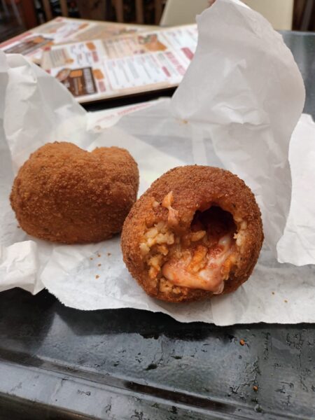 Arancini with bite