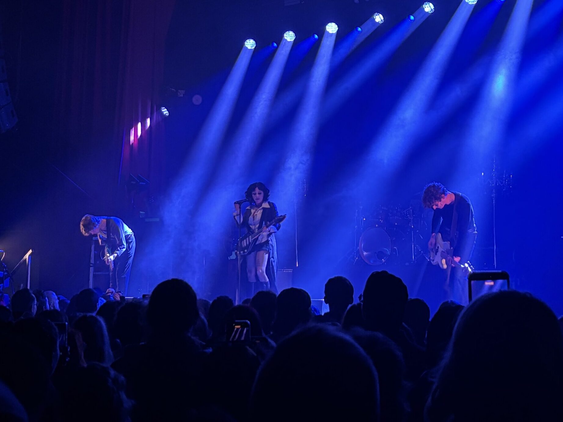 Pale Waves performing at Manchester O2 Ritz