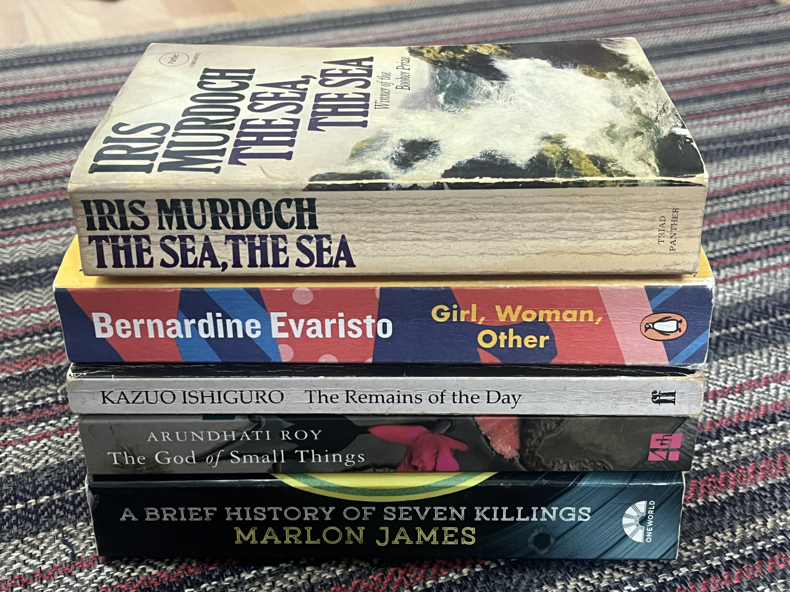 A selection of Booker Prize winners