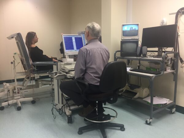 Clinical research trial session