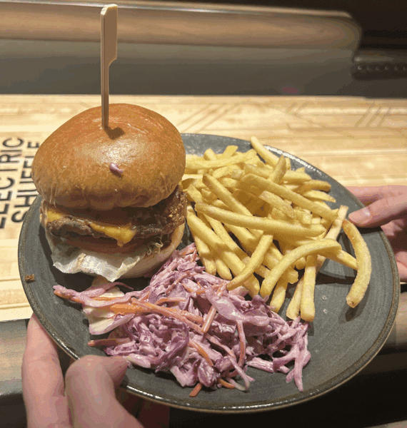 Electric Shuffle Burger