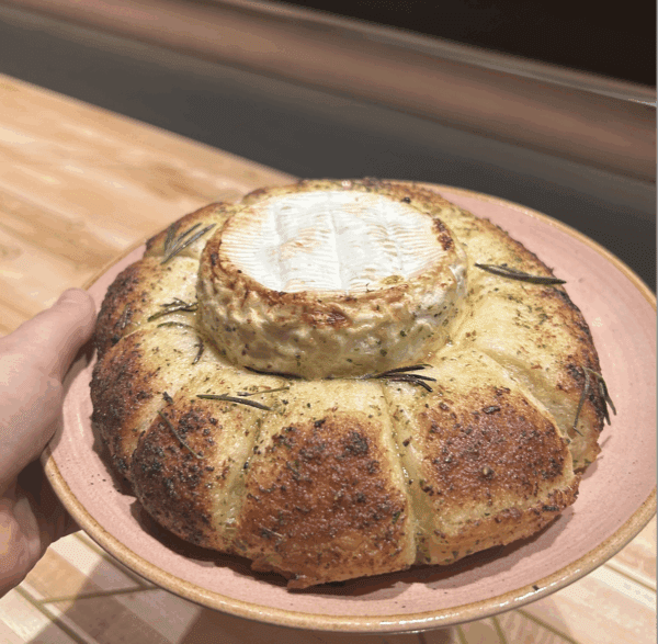 Electric Shuffle Camembert Sourdough Wreath