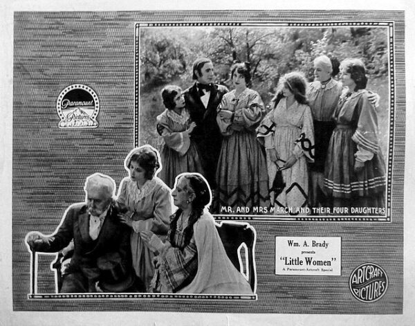 Lobby card for Little Women (1918).