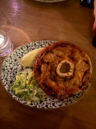 cow and guinness pie