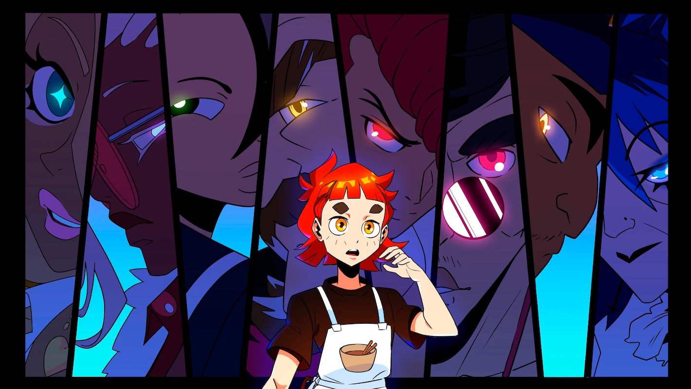 Screenshot from the game Denshattack!, developed by Undercoders