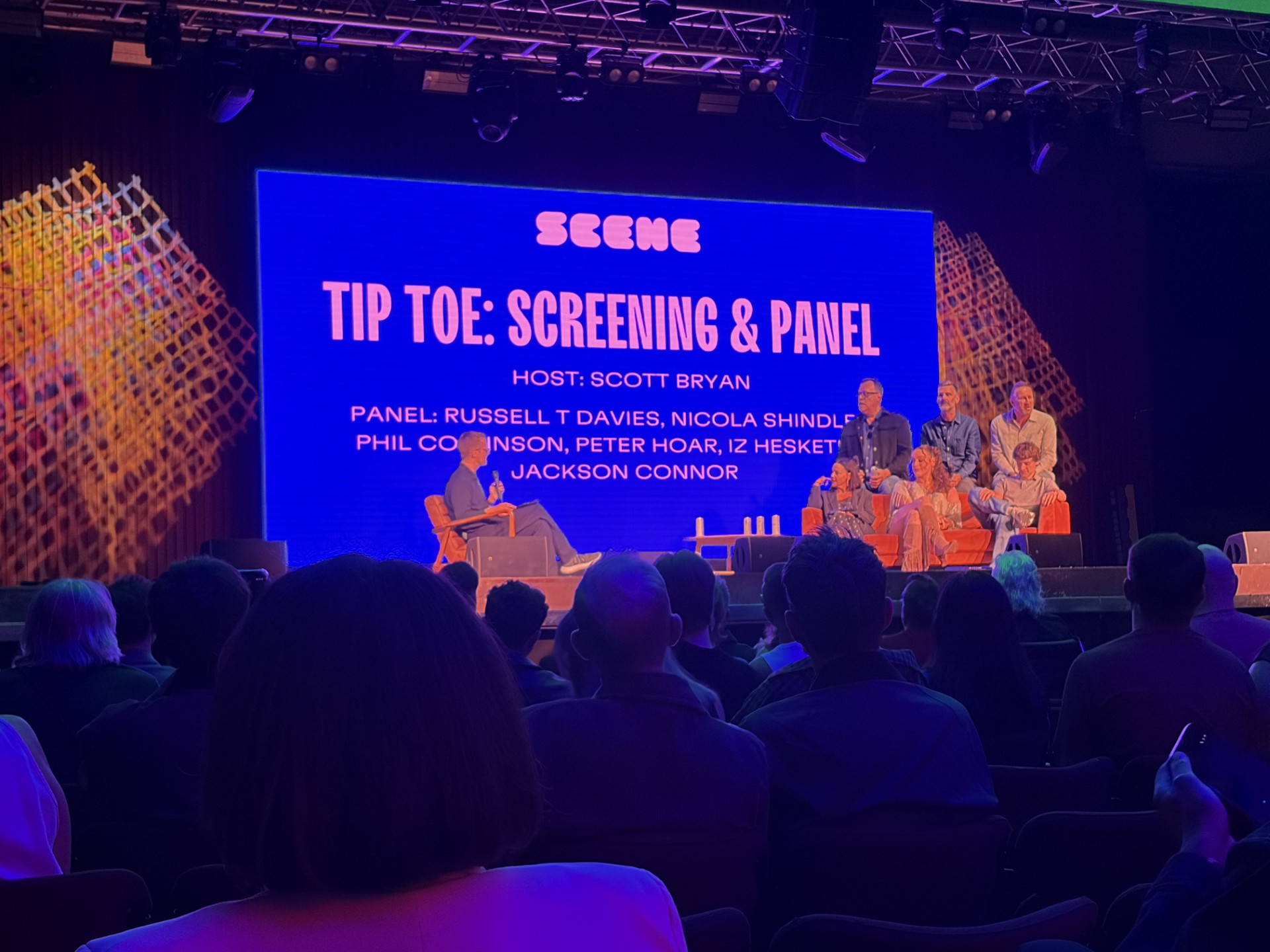 Image from the Tip Toe panel at Manchester's SCENE Festival in August 2026